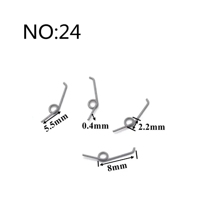 20 Molle Di Torsione In Acciaio Inox 304 - Diametro Filo 0.3mm Per Gioielli E Lavorazioni Di Precisione - Foto 3