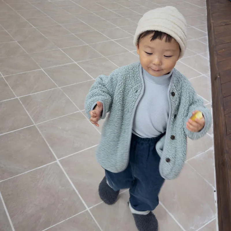 Korean Children's Clothing Winter Coat for Boys Girls