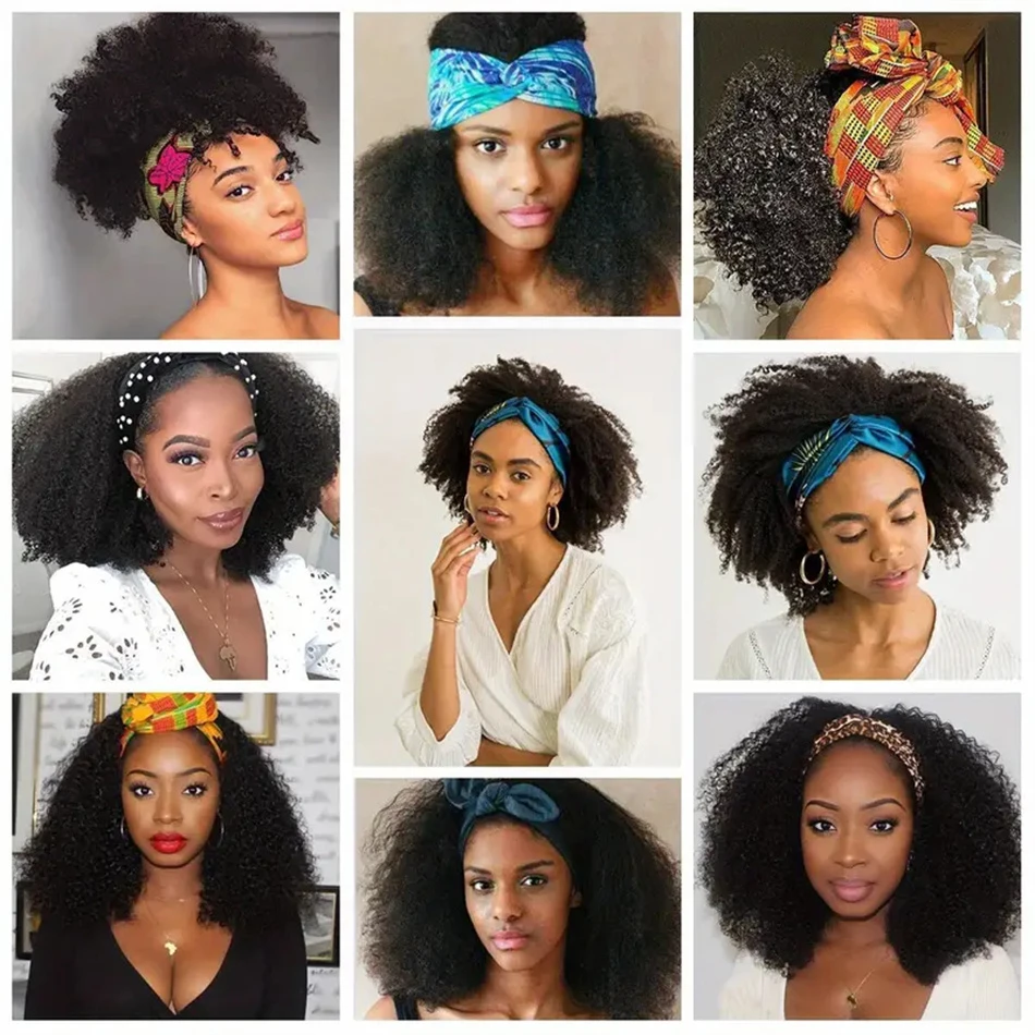 Afro Kinky Curly Bundles Brazilian 1/3 Afro Kinky Human Hair Bundles Deal 8-20