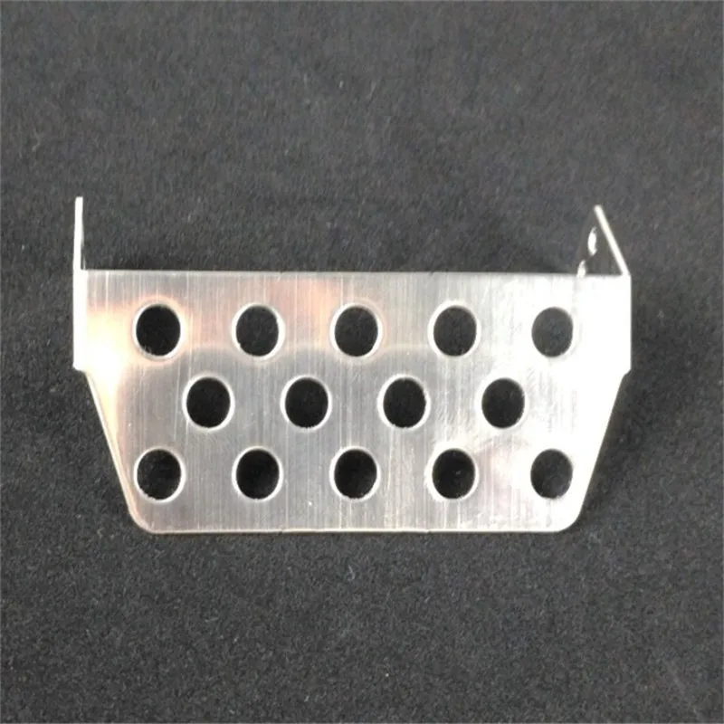 Stainless Steel Chassis Armor Axle Protector Skid Plate for 1/10 RC Crawler TRAXXAS TRX-4