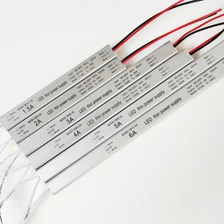 AC220V to 12V Switching LED thin Power Supply Lighting Transformer 12V 1.5A 2A 3A 4A 5A 6A 18W 24W 36W 48W 60W 72W For LED Light