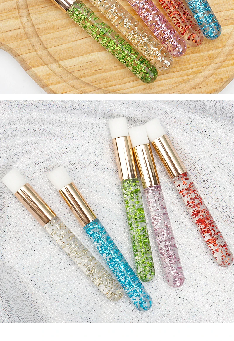 10/5 Pcs Wimpern Reinigung Pinsel Lash Shampoo Pinsel für Wimpern Extensions Peel Off Mitesser Entferner Make-Up Werkzeug Sauber Lieferungen – Detail 10
