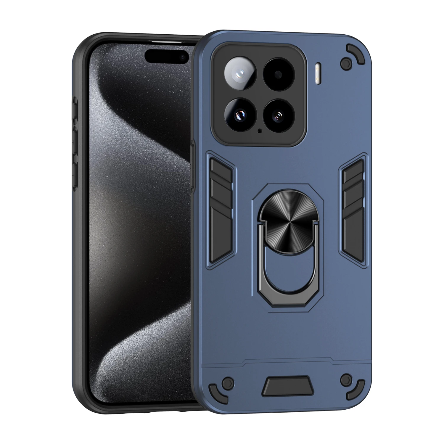 Militärisch bewährte Schutzhülle für Xiaomi 17T 15T Pro Mi 15 5G, stoßfeste Schutzhülle mit Ringständer, Fundas Coque – Detail 9