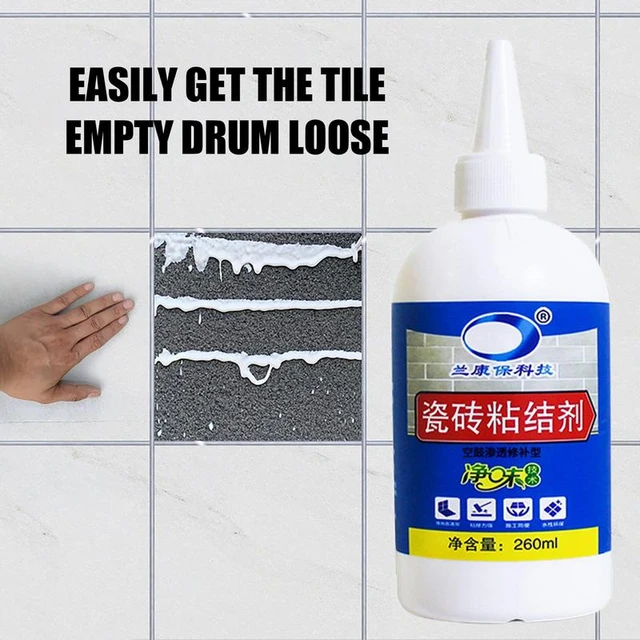 1PC Easy Bonded Heavy Duty Tile Glue Tile Loose Repair Adhesive Glue