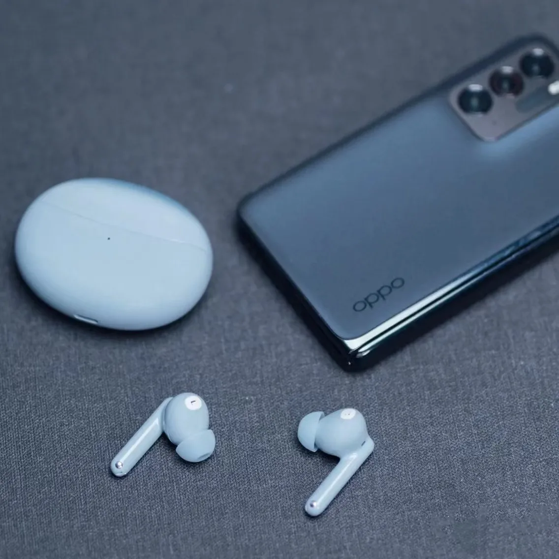 Беспроводные наушники OPPO Enco Air 2 Pro, TWS, Bluetooth 5,2, ANC, два  ядра, активное шумоподавление, 12,4 мм, динамический IP54
