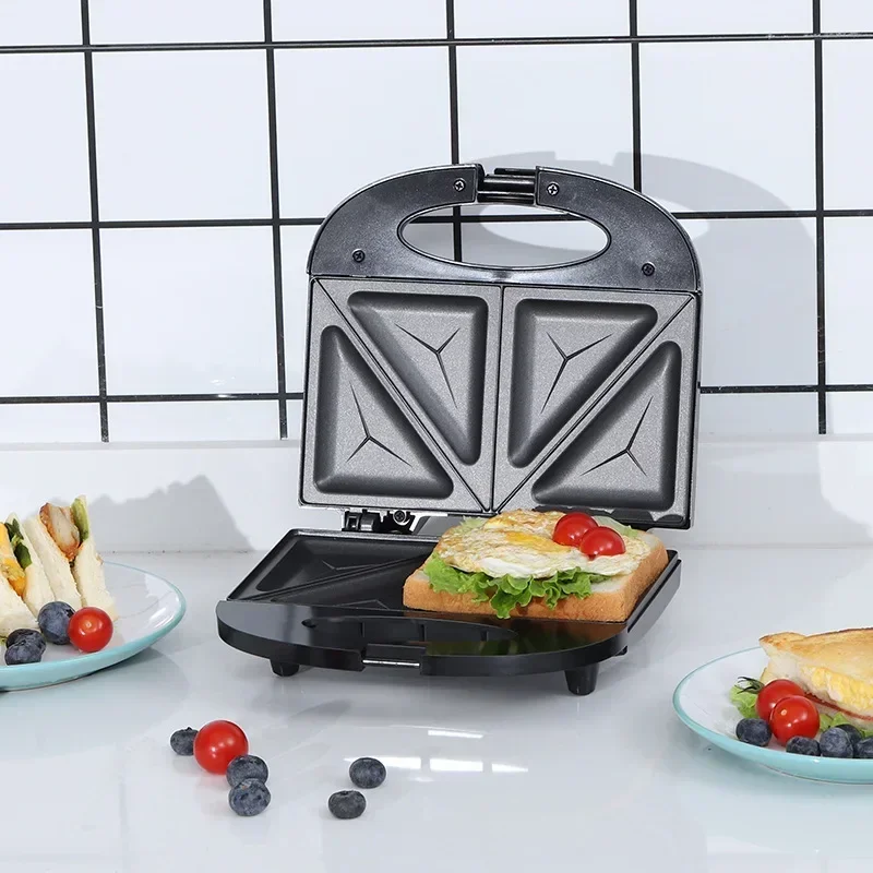Description Picture 5 of itemElectric Sandwich Maker Panini 650W Waffle Maker Cooking Kitchen Appliances Breakfast Waffles Machine Non-stick Iron Pan
