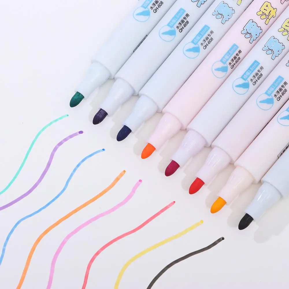 Magical Water Painting Pen Water Floating Doodle Pens Kids Drawing Early  Education Magic Whiteboard Markers Art Supplies