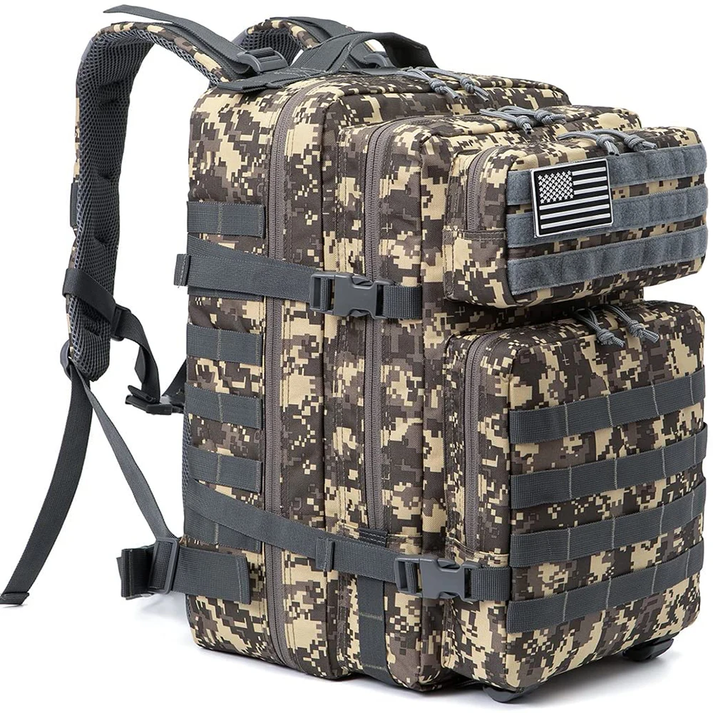 The new 50L military tactical backpack hunting camping bag travel army assault suitable for and hiking | Спорт и развлечения