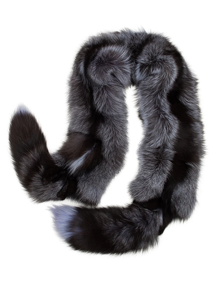 Рисунок 5 - Женский шарф из 100% натурального Меха чернобурки