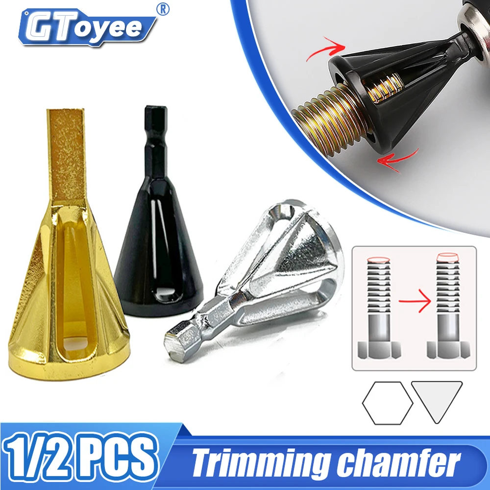 28mmDeburringExternalChamferToolMetalHexTriangleDeburrDrills