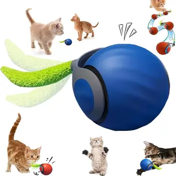 Speedy Tail Cat Toy - Style1-blue
