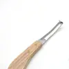1pc Durable Stainless Steel Horse Hoof Knife with Comfortable Wood Handle - Essential Veterinary Tool for Trimming and Maintaini 6