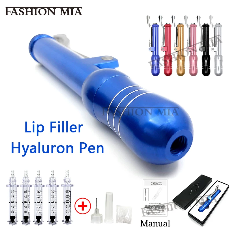 0.3ml Hyaluronic Injection Pen ampoule syringe Mesotherapy Atomizer Gun for Lips filler wrinkle removal Anti-Aging Injection Pen