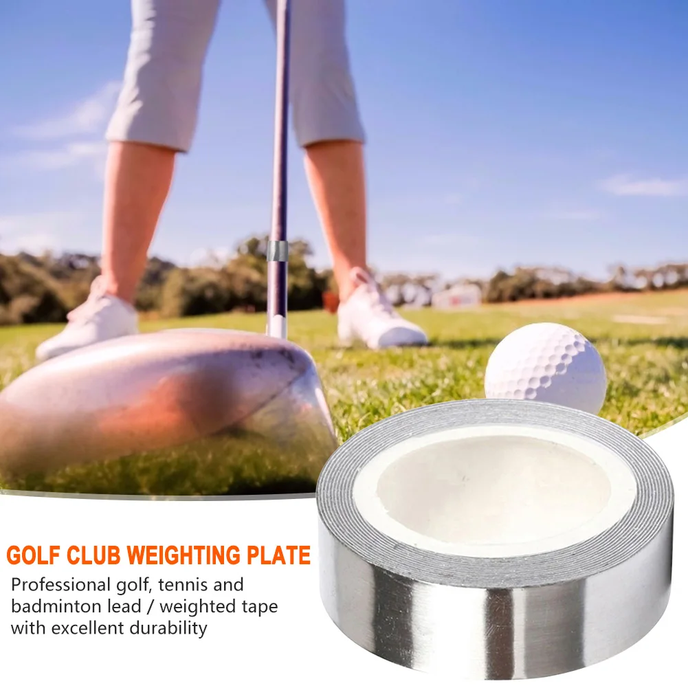 1/2Rolls Professional Golf Weighted Lead Tapes High Density Lead Weights Golf Lead Tapes 30g 50g 100g for Wood Iron Putter Wedge