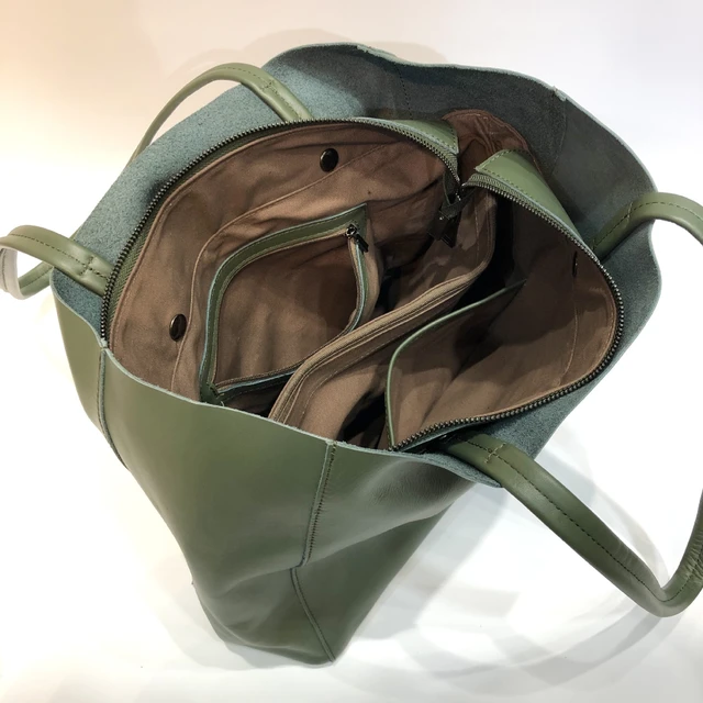 Leather Girl Bag Tote Bag 2023 New Handbag Cowhide to Work Commuter  Shoulder Bag Women's Large Capacity - AliExpress