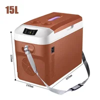 15L, 20L réfrigérateur automatique double usage de voiture et de maison 2025 été Camping en plein air pique-niques écran d'affichage numérique voiture Mini réfrigérateur 6