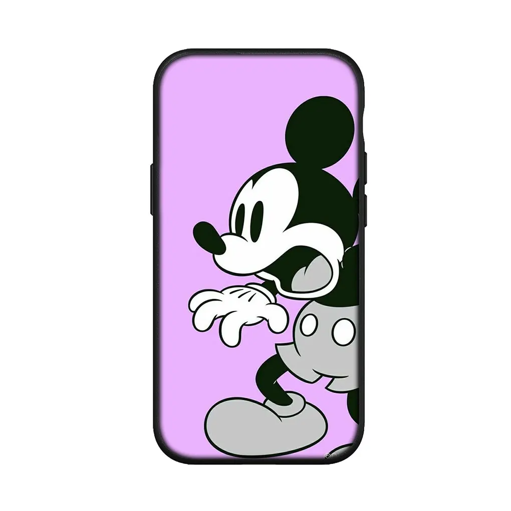 Funda de teléfono con cuerda líquida para Apple iPhone 14, 13, 12 Mini, 11  Pro, XS, MAX, XR, X, 8, 7, 6S, SE Plus, Mickey, Minnie Mouse, Love, Capa  Core Fivean unisex