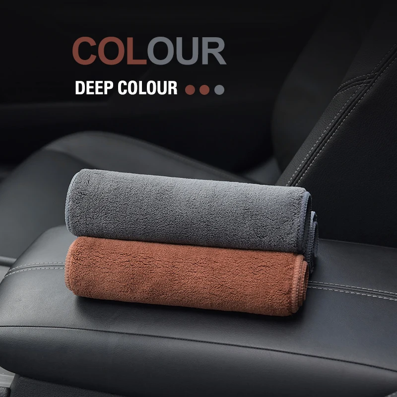 Microfiber Towel Car Cleaning Care Accessories For BYD Atto 3 Yuan Plus Han Tang EV F3 E6 Dmi Song F0 Qin Pro G3 I3 Ea1 Max G6