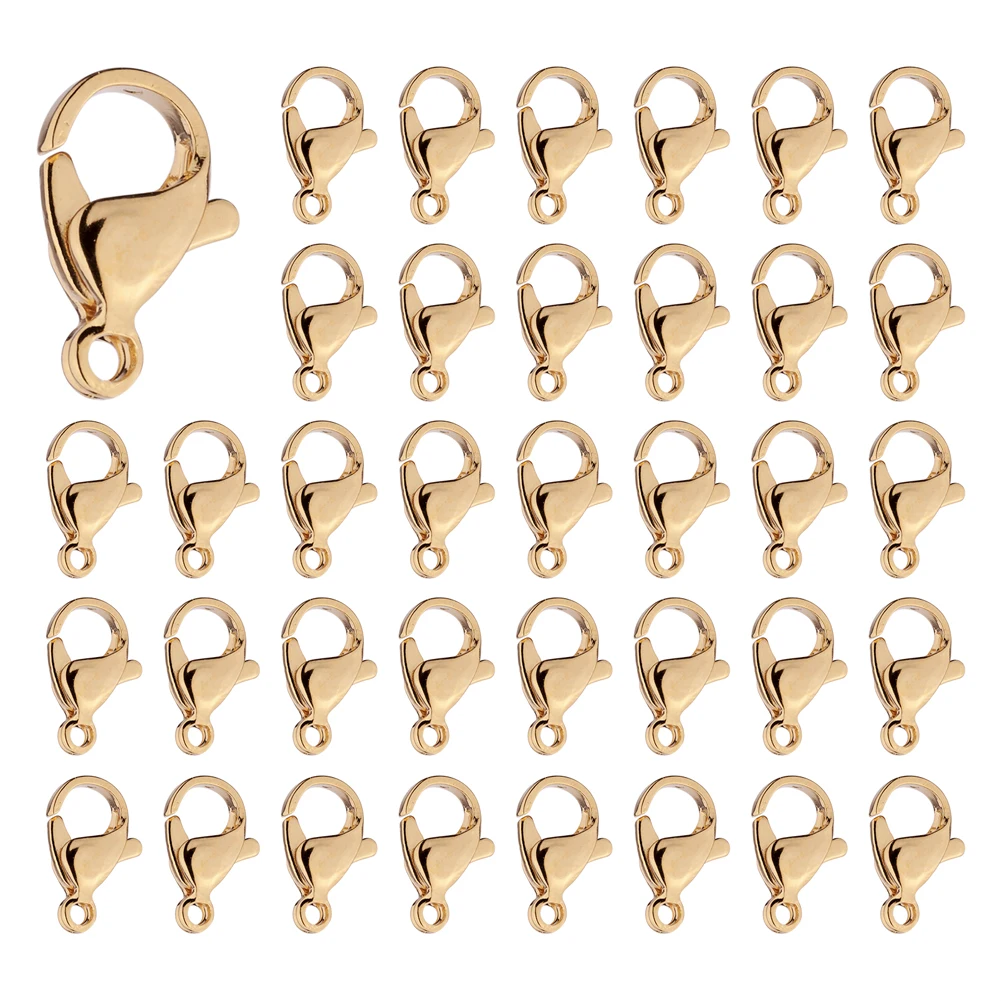 Cierres De Gancho De Ancla De Acero Inoxidable - Pack De 12 Uds, 31mm, Para Pulseras, Collares DIY