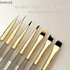 〔HBA16〕Nail Art Pen Nail Construction Uv Gel Extension Painting Detail Brush Nail Tools DIY Nail Art Enthusiasts 1