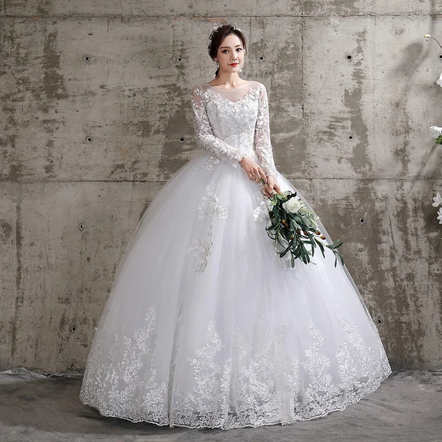 Light Bridal Dress Korean Vintage Satin SImple Slim Mermaid Sweep Trai –  Jasmine Wei Factory Shop