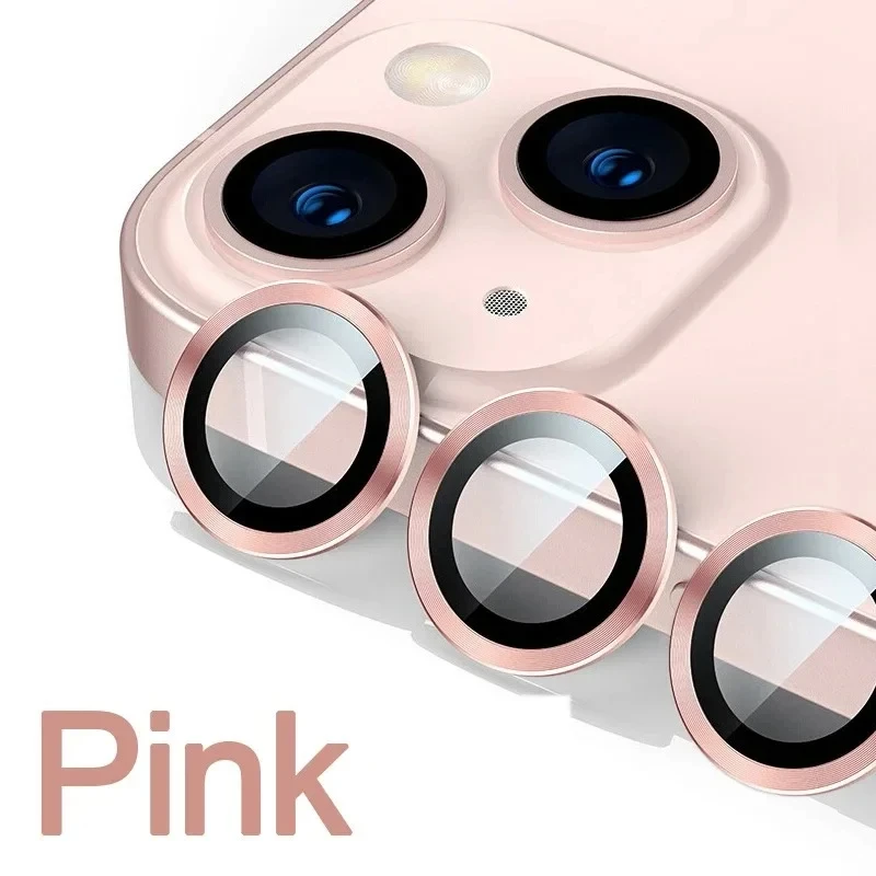 Universal Metal Ring Glass Camera Lens Protector
