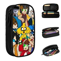 Mikecracks Cartoon Pencil Cases Pen Bag for Student Big Capacity Office Gift Pencil Box 1