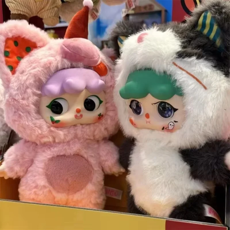 babythree Migo 400% のぬいぐるみ Baby Three 400% Big Plush Animal Series Blind Box V2