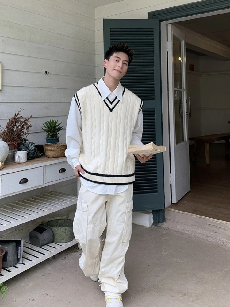 Korean Sweater Vest Save Big On Bulk Korean Vest Sweater Korean