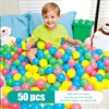 Colorful Baby Plastic Balls Water Pool Ocean Wave Balls Kids Swim Pit With Basketball Hoop Play House Outdoor Tents Toys Props 2