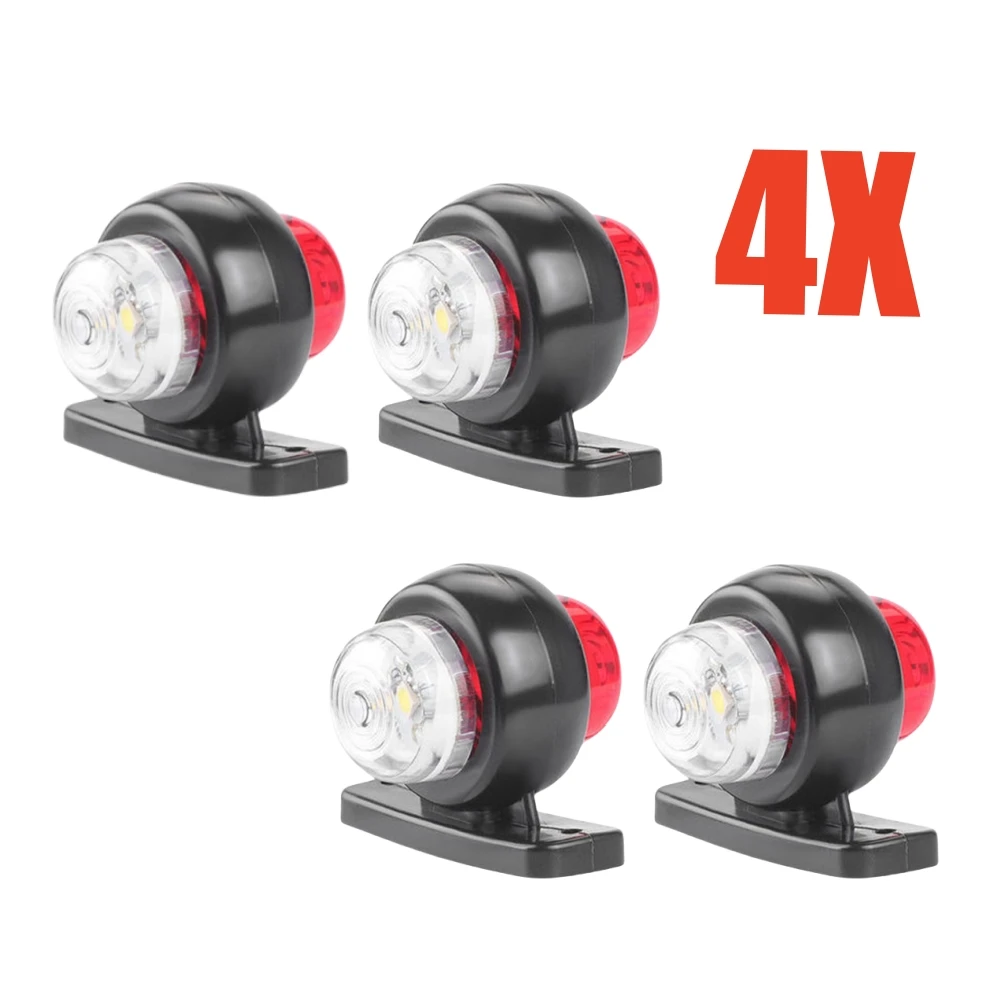 Acquista Indicatore di posizione laterale a LED 4x 12/24 V Indicatore di direzione per camion con rimorchio per camper in Italia a partire da 5.38