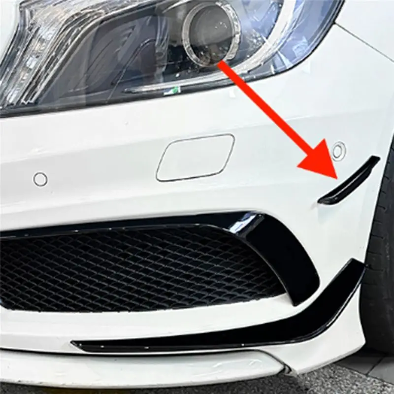 베터카 프론트 범퍼 스플리터 스포일러 안개등 사이드 스포일러 트림 A클래스 W176 AMG 2013-2015 B용
