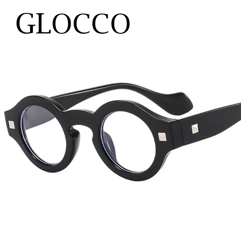 Fashion Retro Round Anti Blue Light Reading Glasses Women New Office Computer Goggles Finished Small Frame Prescription Eyewear 2
