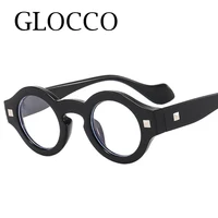 Fashion Retro Round Anti Blue Light Reading Glasses Women New Office Computer Goggles Finished Small Frame Prescription Eyewear 2
