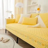 Bohemian Sofa Cover for Living Room Geometry Plaid Cotton Universal Sofa Mat Towel Non-Slip Sofa Cover Couch Cushion Slipcovers 2