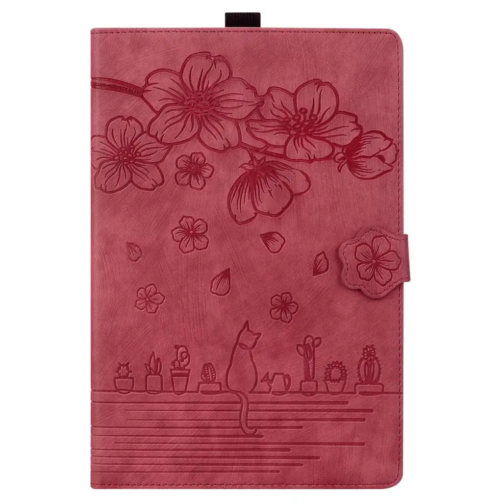 Sakula Cats Leather Case - Elegant Cat Design in Premium Leather