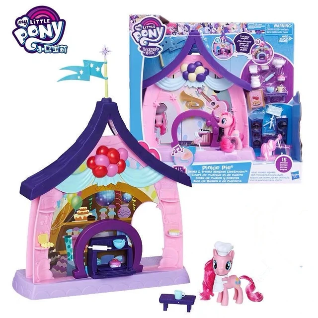 Jouets en peluche My Little Pony pour filles, figurine originale Hasbro,  étoile chantante, pétales de princesse, pipp, jouer de la musique, cadeau  d'anniversaire - AliExpress