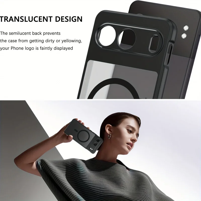 Shockproof Hard Matte Back Case