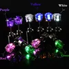 1/2PCS Light Up LED Bling Ear Stud Earrings for Women Color Light Up Earring Studs Light Up Earrings for Rave Party Accessories 2