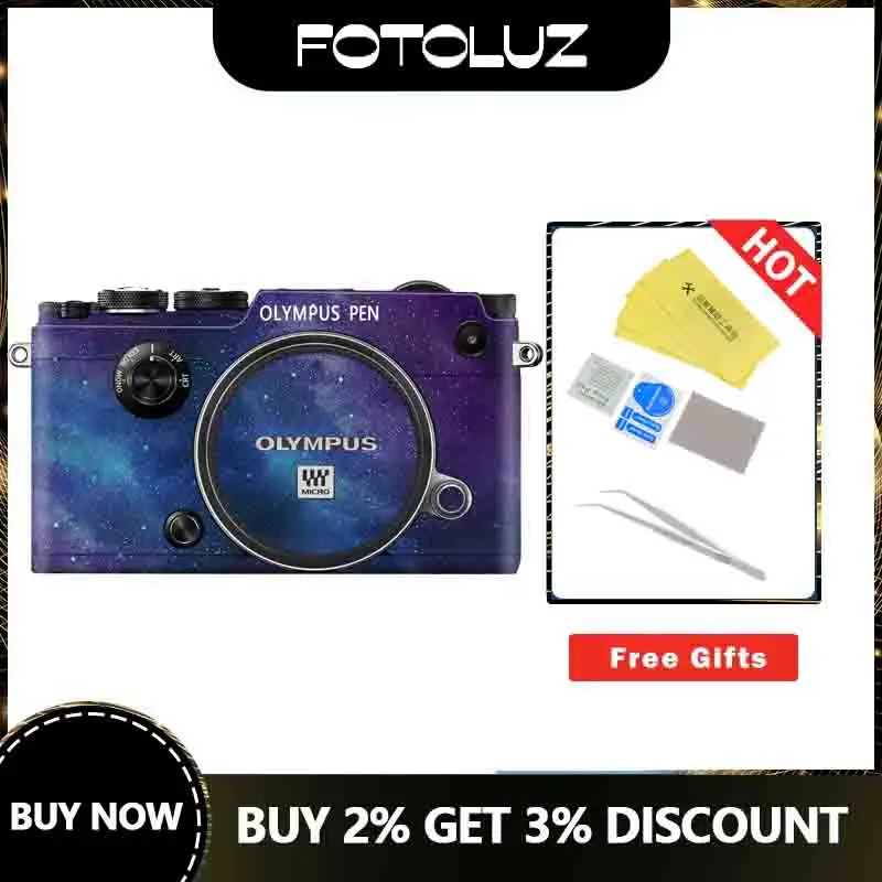 Camera Skin For Olympus Pen-F Camera Body Skin Sticker Decal Protector Anti-Scratch Wrap Cover Case Nikon Accessories