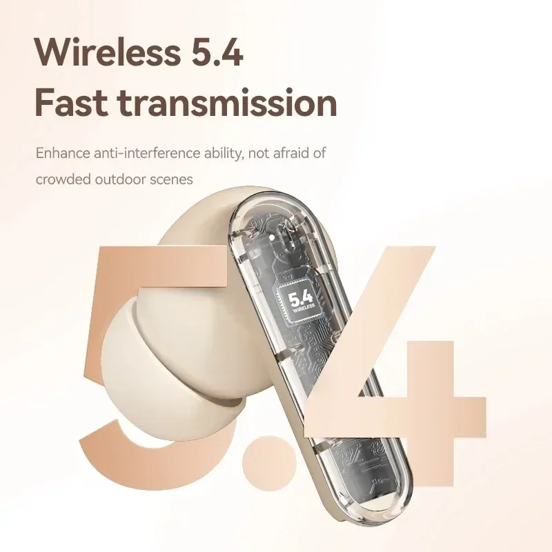 Wireless Touch Control Headphones HiFI Stereo Waterproof Earphone