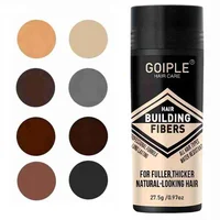 GOIPLE – poudre de Fibers de renforcement capillaire professionnelle, imperméable, longue durée, unisexe, épaississement naturel, produits en fibres Anti-perte 6