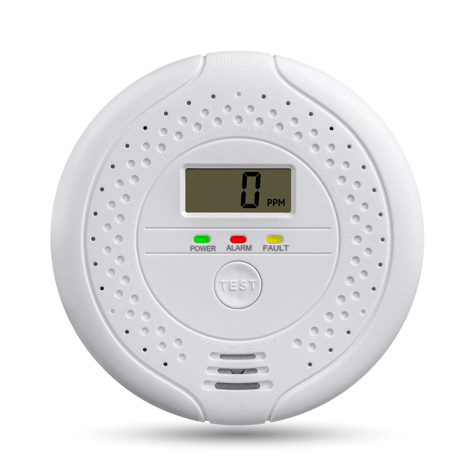 Digital CO Gas Monitor CO Detector Home Warehouse