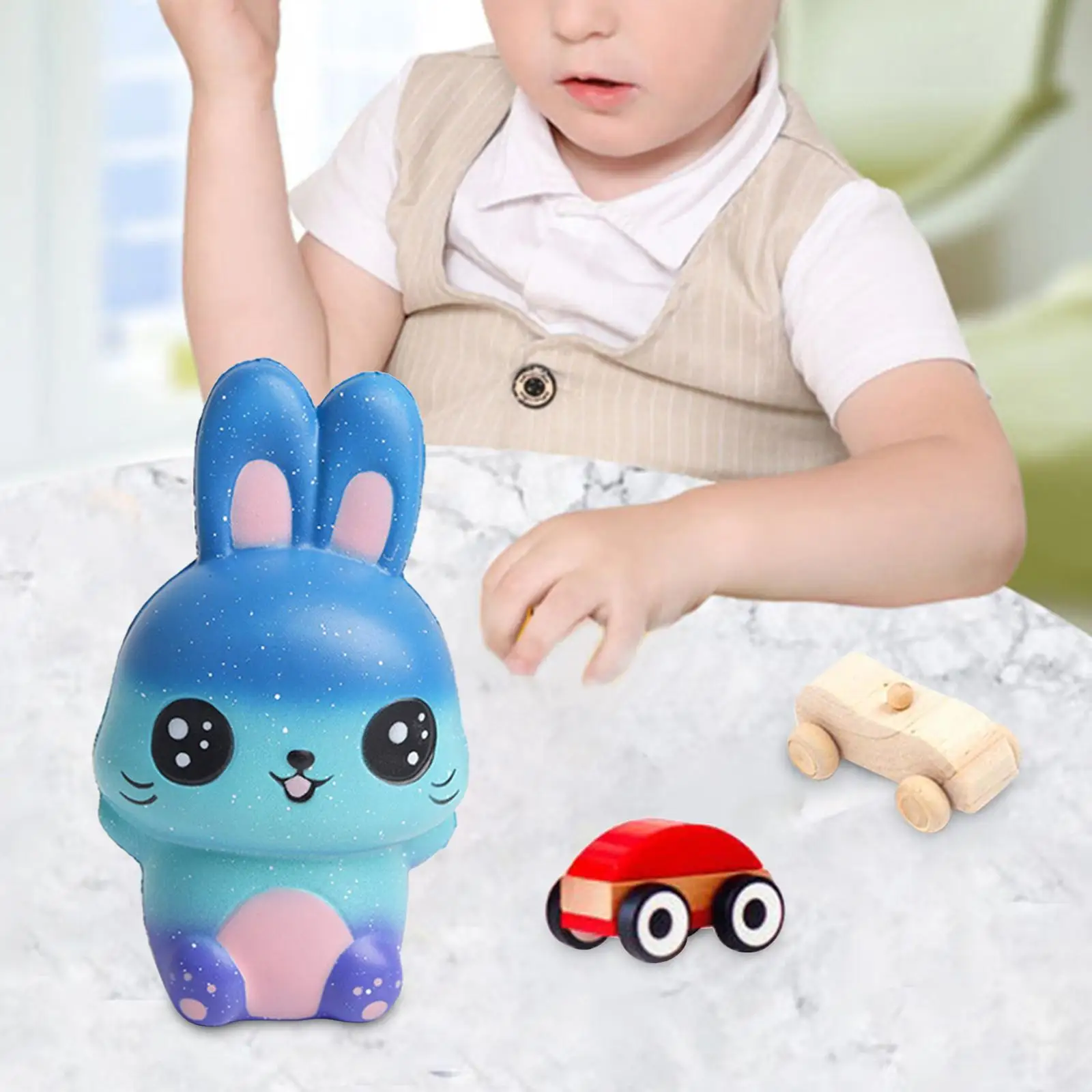 재미있는 선물을 위해 시뮬레이션된 애완동물 장난감 감압 고탄성