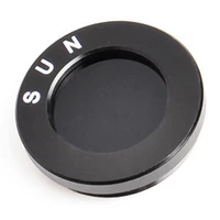 1.25 Inches Black Solar Filter Astronomical Telescope Accessories Optical Glass Lens Optical Filter Lens Filter 2