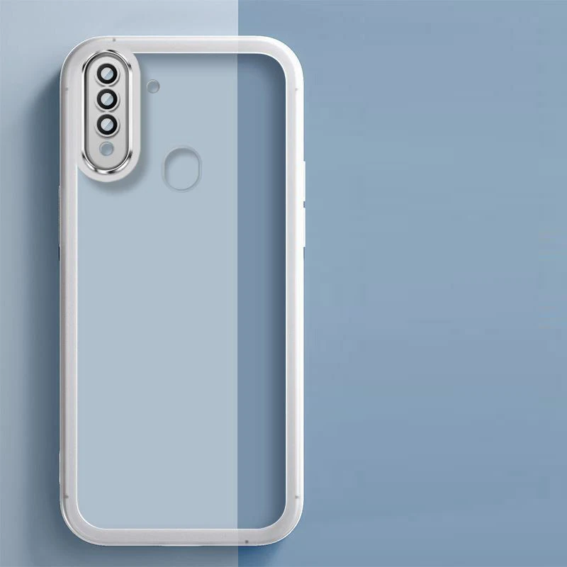 Luxury Soft Bumper Clear Back Phone Cover
