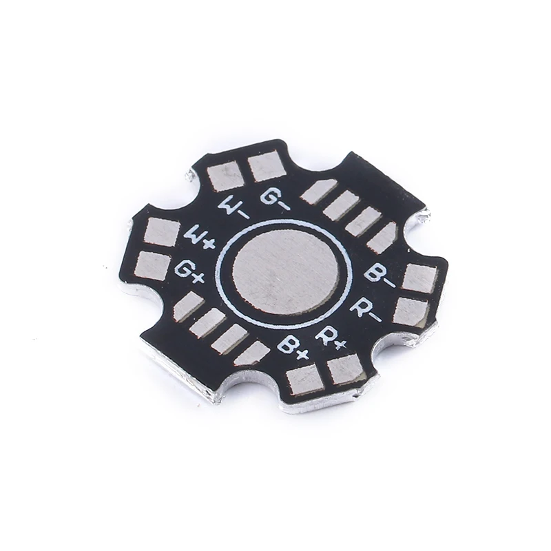 10PCS Aluminum Lamp RGB Base Plate PCB Board Heatsink Radiator Substrate 20mm Star DIY Cooler for High Power Watt LED 1W 3W 5W