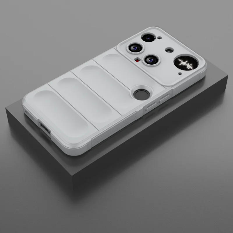 Anti-Slip Shockproof Silicone TPU Protective Back Cover