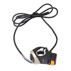 Multifunction E - Bike Thumb Throttle with LCD Battery Voltage Display (A)