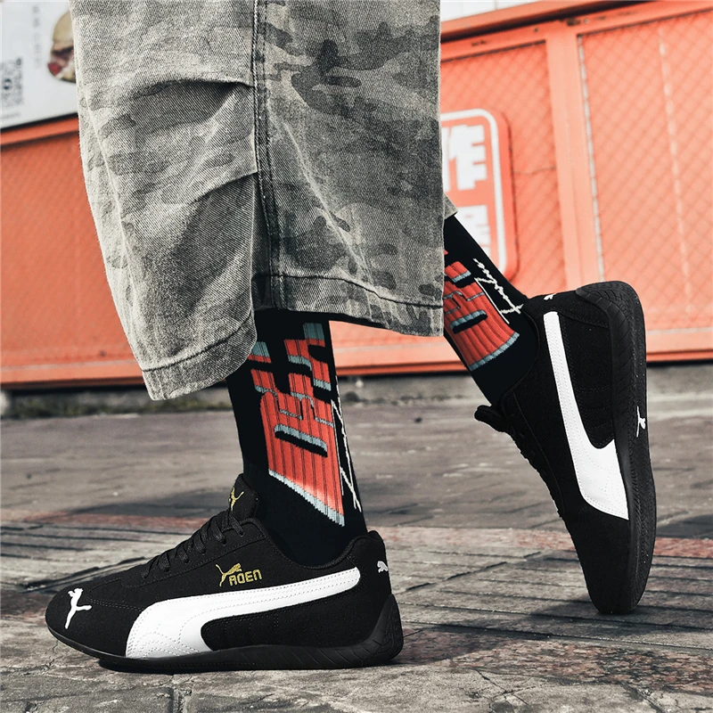 The genuine leather lightweight soft-soled Forrest Gump sneakers are fashionable and versatile low-top sports and casual shoes 5